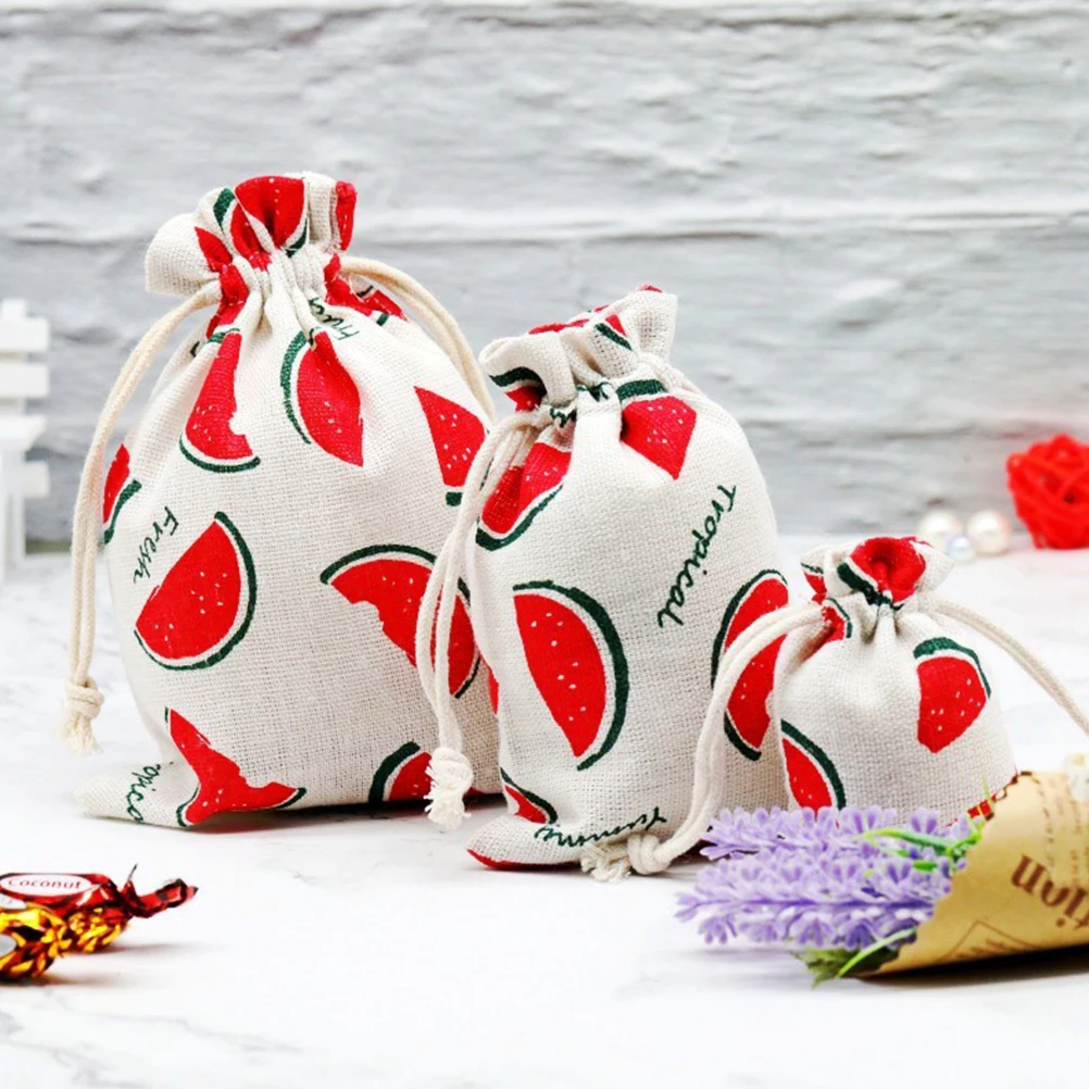 

20pcs Beam Storage Bags Drawstring Pouch for Gifts Jewelry Candy Snacks Durable Portable Party Favor Gift Bag Present Kids
