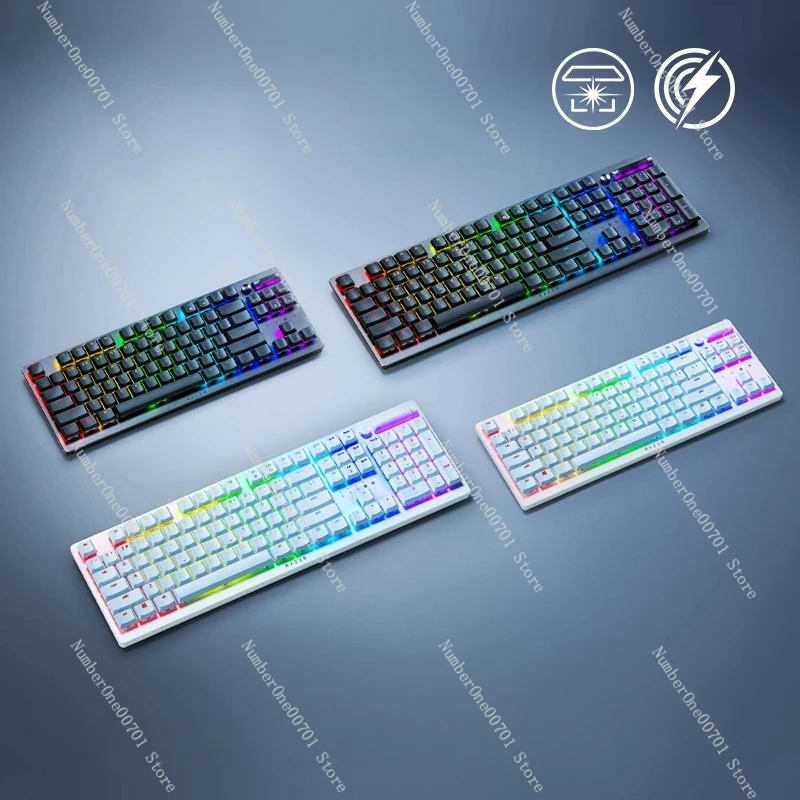

Soul Devouring Golden Scorpion V2 Wireless Edition Оптическая механическая игровая клавиатура с карликовой осью USB Bluetooth Трехрежимная