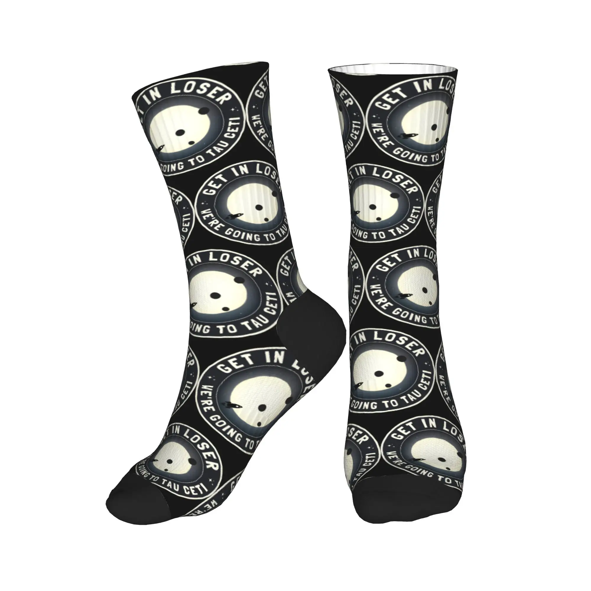 Project Hail Mary Get In Loser Socks  Anti-Slip Stockings Women Men Quality Climbing Socks Winter Funny Graphic Socks