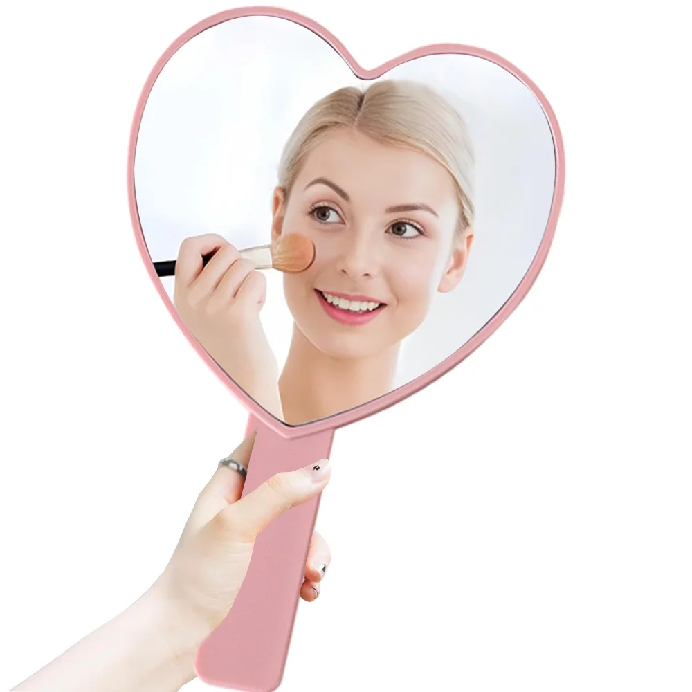 Specchio per trucco portatile Specchio per estensione ciglia portatile per donne e ragazze Specchi piccoli per il viso Strumento da tavolo per bellezza cosmetica