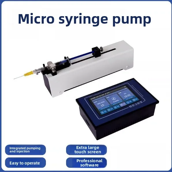 Split Microfluidic Syringe Pump, Microinjection Pump, Laboratory Precision Fluid Sampler