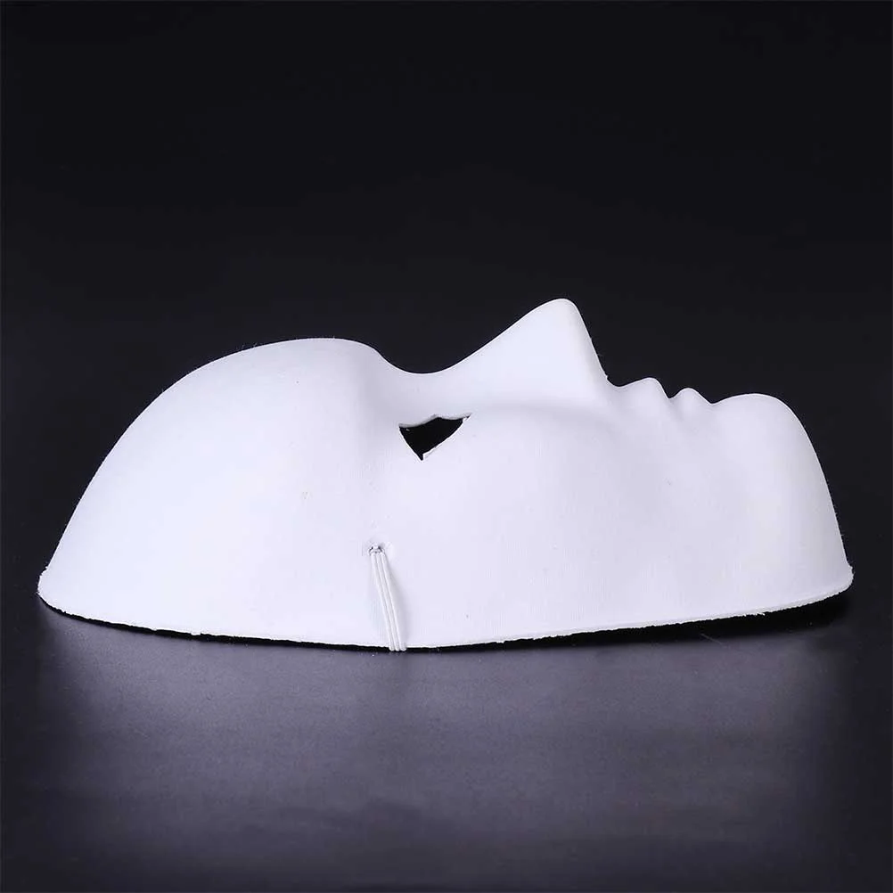 12 Pcs DIY Painting Mask Scary Halloween Costumes Prom Facial Unique Design Couples Masks