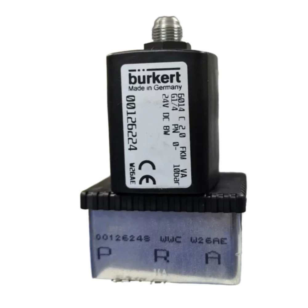 Burkert 6014 series 00126216 stainless steel solenoid valve G1/8 1.5 flow hole 00126217 00126219