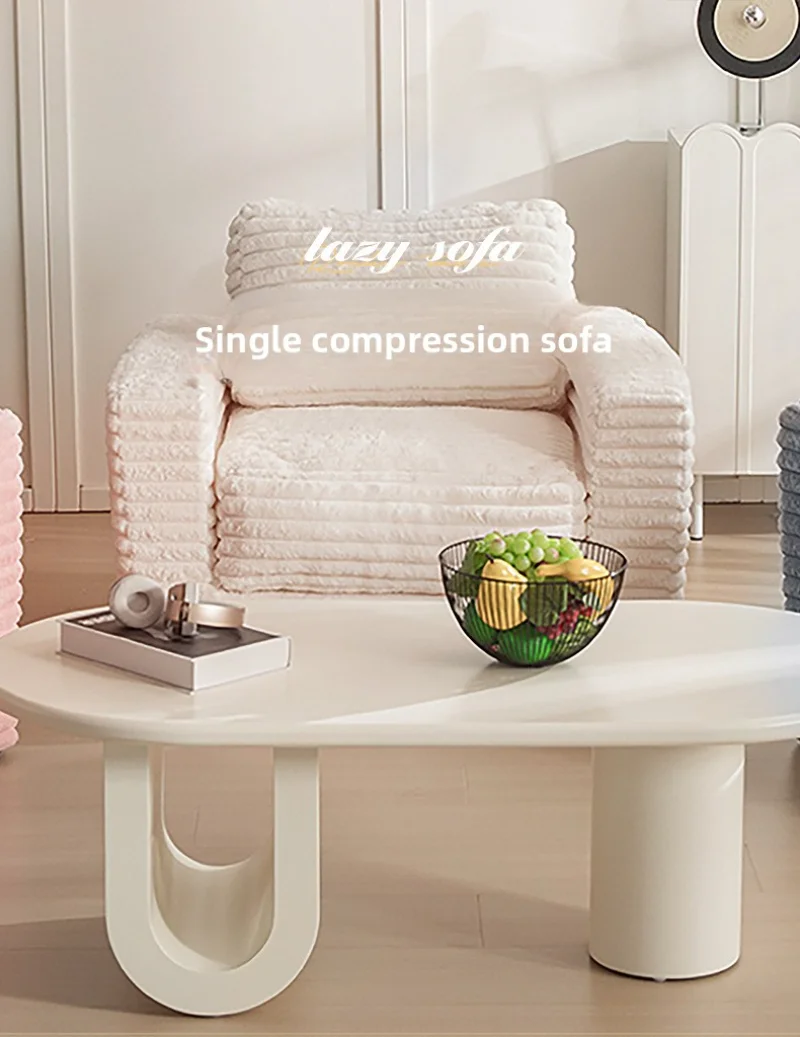 Compression Sofa Chair Furniture Padded Single Seater Armchair, Accent Seating for Living Room Lounge Apartment and Bedroom