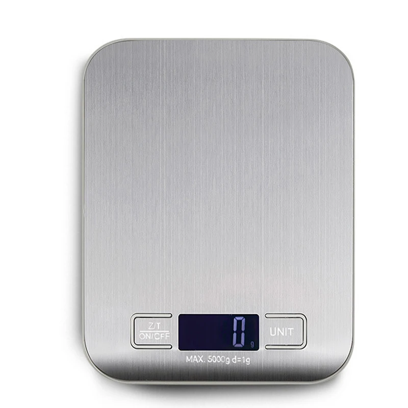 مقياس مع وظيفة الفارغة مقياس تخمير القهوة الإلكتروني شاشة LCD شاشة من الفولاذ المقاوم للصدأ 10 كجم ميزان المطبخ الرقمي للمطبخ #1