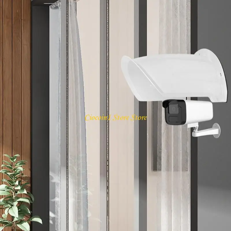 A3PC Camera Sunshade Impact Resistant Protective Housing Plastic Construction Weatherproof Cover Outdoor CCTV Installations
