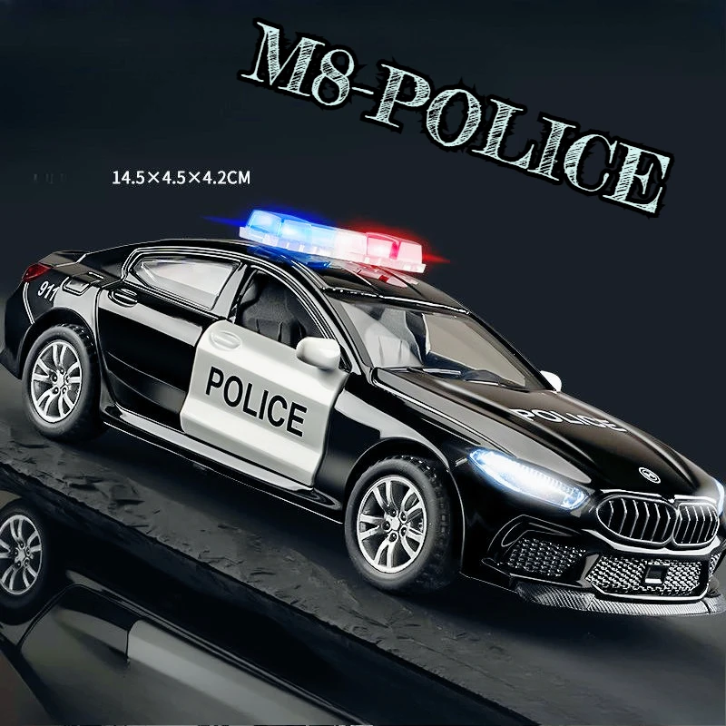 

BMW M8 Alloy Car Model Tabletop Car Ornament Boy Gift Toy 1:32