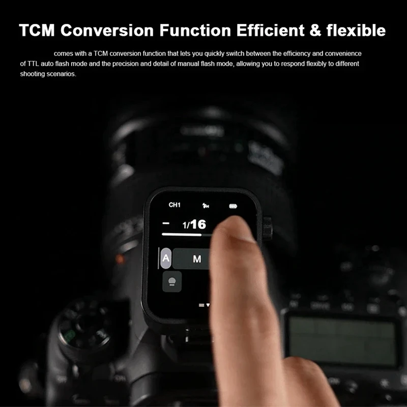 For Godox X3 Flash Trigger Wireless Flashes Trigger TTL 2.4Ghz OLED Touch Screen Transmitter