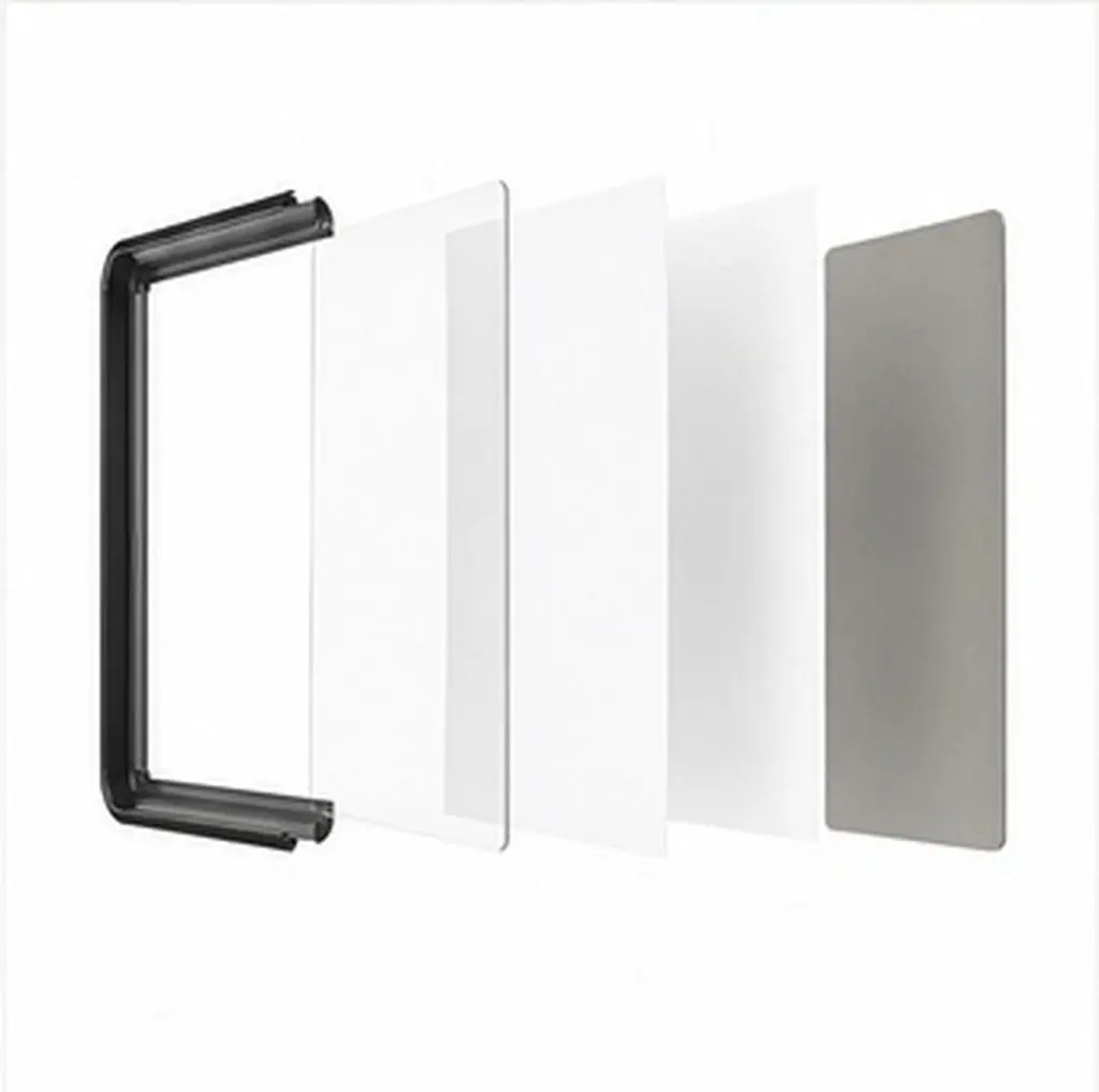 A4 Snap Picture Frame Aluminum Poster Holder Wall Mounted Metal Display Frame for Office Elevator Gallery Certificate License