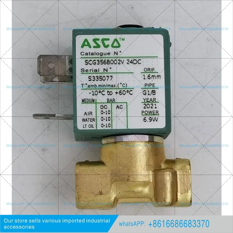 SCG356B002V-2 valve 256-356 series solenoid valve 1/4-1/8 inch