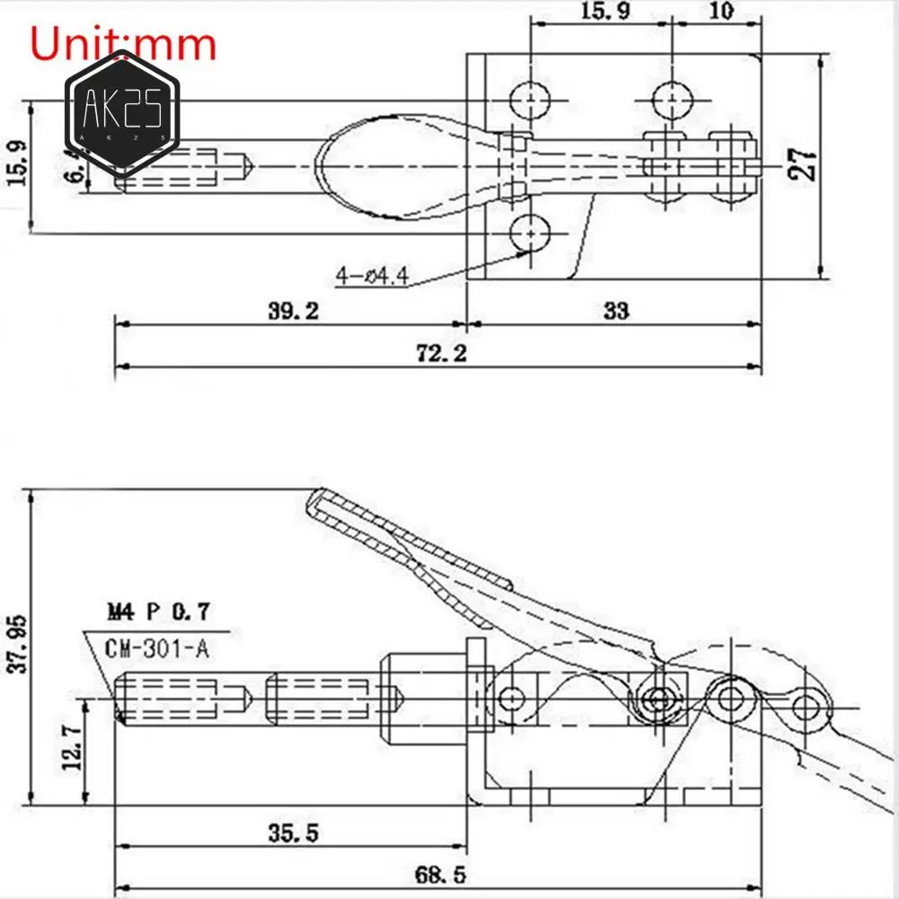 Ak25-4Pcs Capacity …