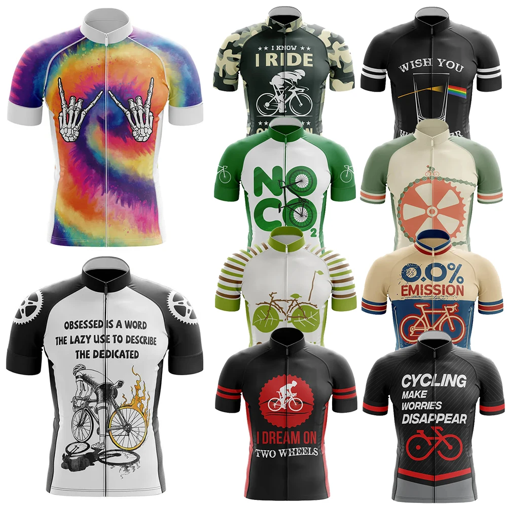 

Worries Bicycle Clothing Jersey Cycling Uniforms for Men Mtb Bike Jersey Man Sports Bicycles Men's Cycling Bib Shorts Road Bikes