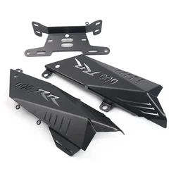 For HONDA CBR600RR F5 CBR 600RR 600 RR 2007 2008 2009 2010 2011 2012 Motorcycle Accessories Exhaust shield License Plate Holder