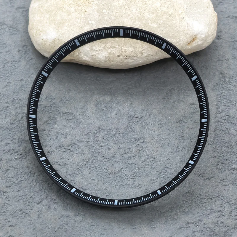 Maßgeschneiderter 30,5 mm x 27,5 mm Kunststoff-Innenring SKX007 Kapitelring passend für SKX007 SKX009 SRPD-Gehäuse NH35 NH36 Uhrenreparaturteile – Detail 6