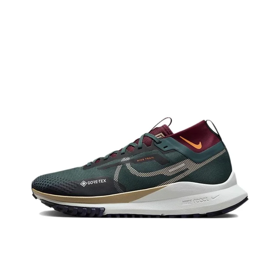 Nike Pegasus Trail 4 Running Shoes Men's Low Top Dark Green DJ7926-302
