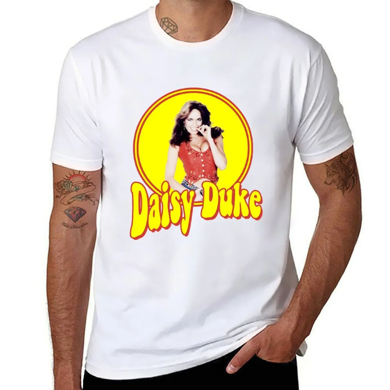 Daisy Duke T-Shirt anime shirt graphic tee shirt men tshirt