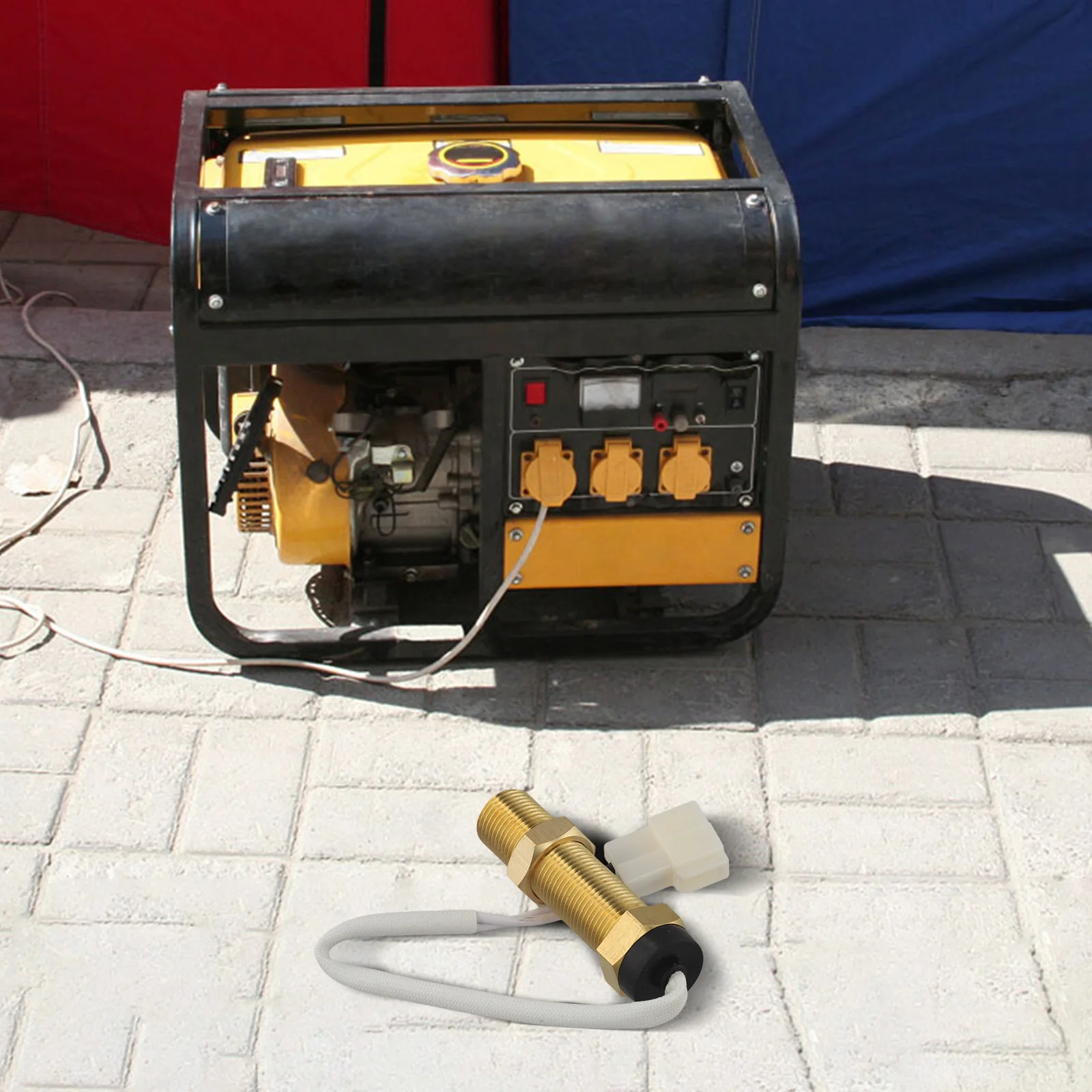 Accuate Engine Sensor Diesel Generator Efficient Signal Output Nickel-plated Materials Smooth Data Transmission