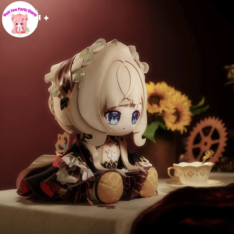Sandrone Marionette Sitting Posture Cotton Doll Anime Genshin Impact 36CM Plushie Gift Change Clothes Plush Stuffed Toys Mascot