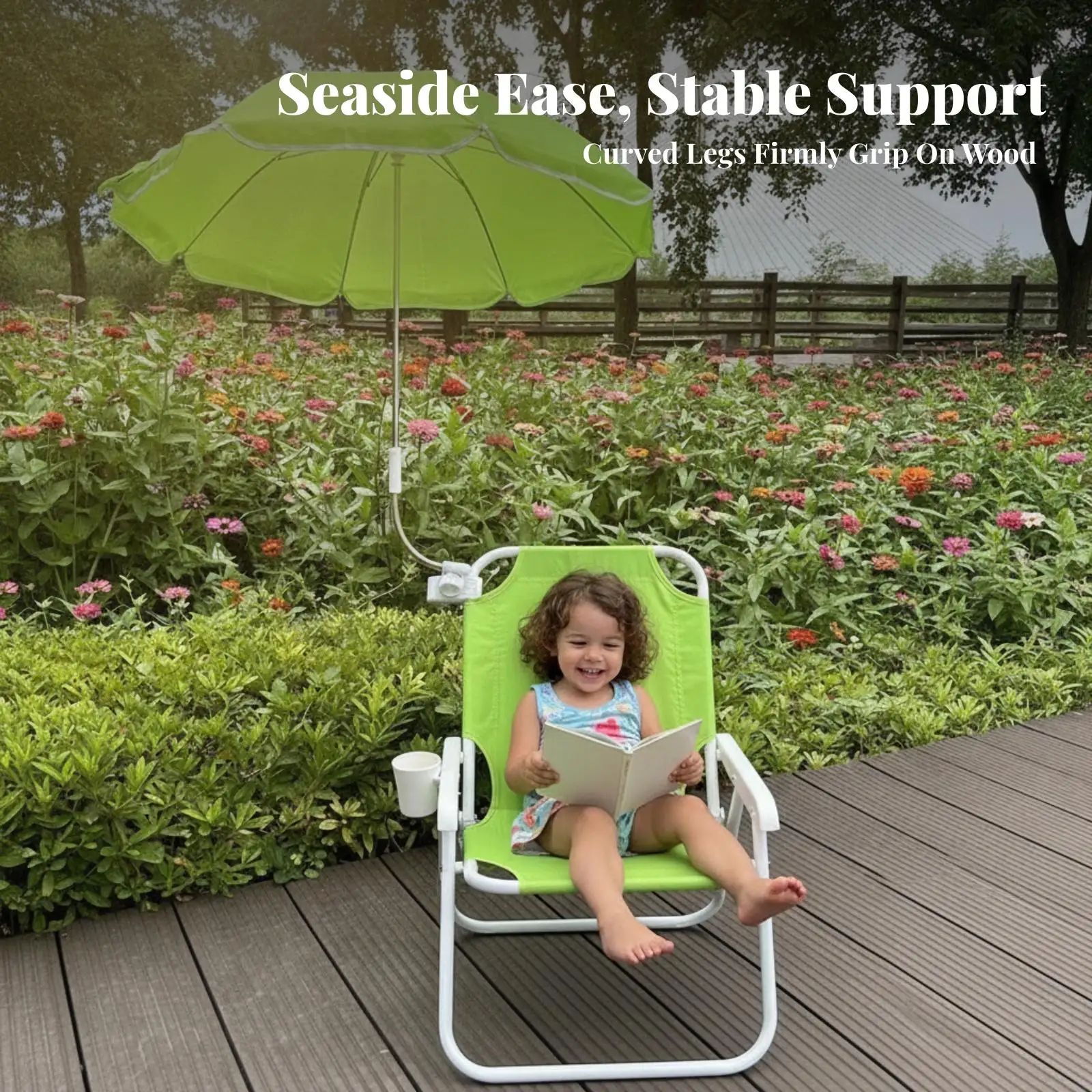 Lightweight Outdoor Folding Chair with Umbrella Alloy Frame Compact Portable Beach Seat for Fishing Camping Terrace Garden Relax Lightweight Outdoor Folding Chair with Umbrella Alloy Frame Compact Portable Beach Seat for Fishing Camping Terrace Garden Relax