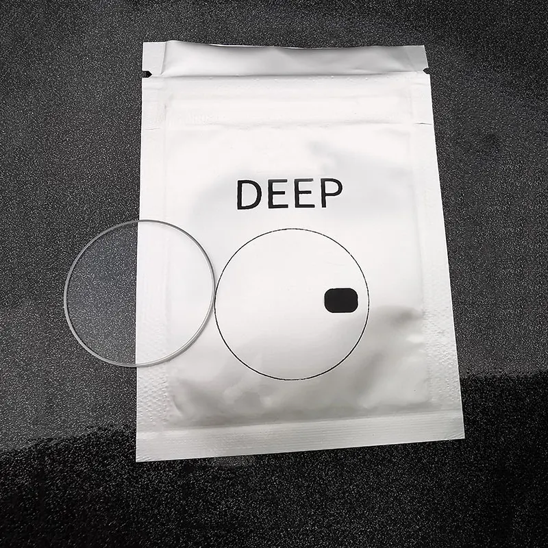 ساعة عميقة عالية الجودة عدسة كريستال الياقوت لـ RLX Tona 116500 116520 116508 126519 116509، أجزاء الساعة