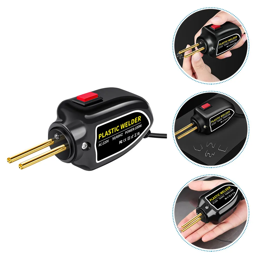 

1 set 1 Set Car Bumper Plastic Welding Kit Portable Automotive Welder Fast Repair Tool Eu Plug Plastic Stapler Hot Stapler