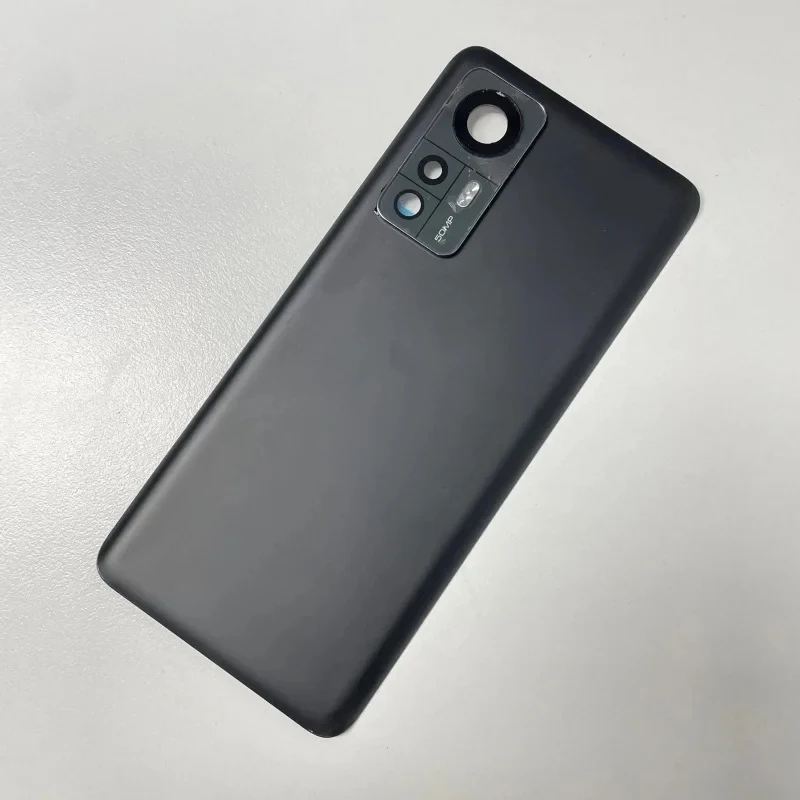 الغطاء الخلفي الخلفي الزجاجي لXiaomi 12 5G Mi12 غطاء البطارية الباب الإسكان مع أجزاء إصلاح عدسة الكاميرا #6
