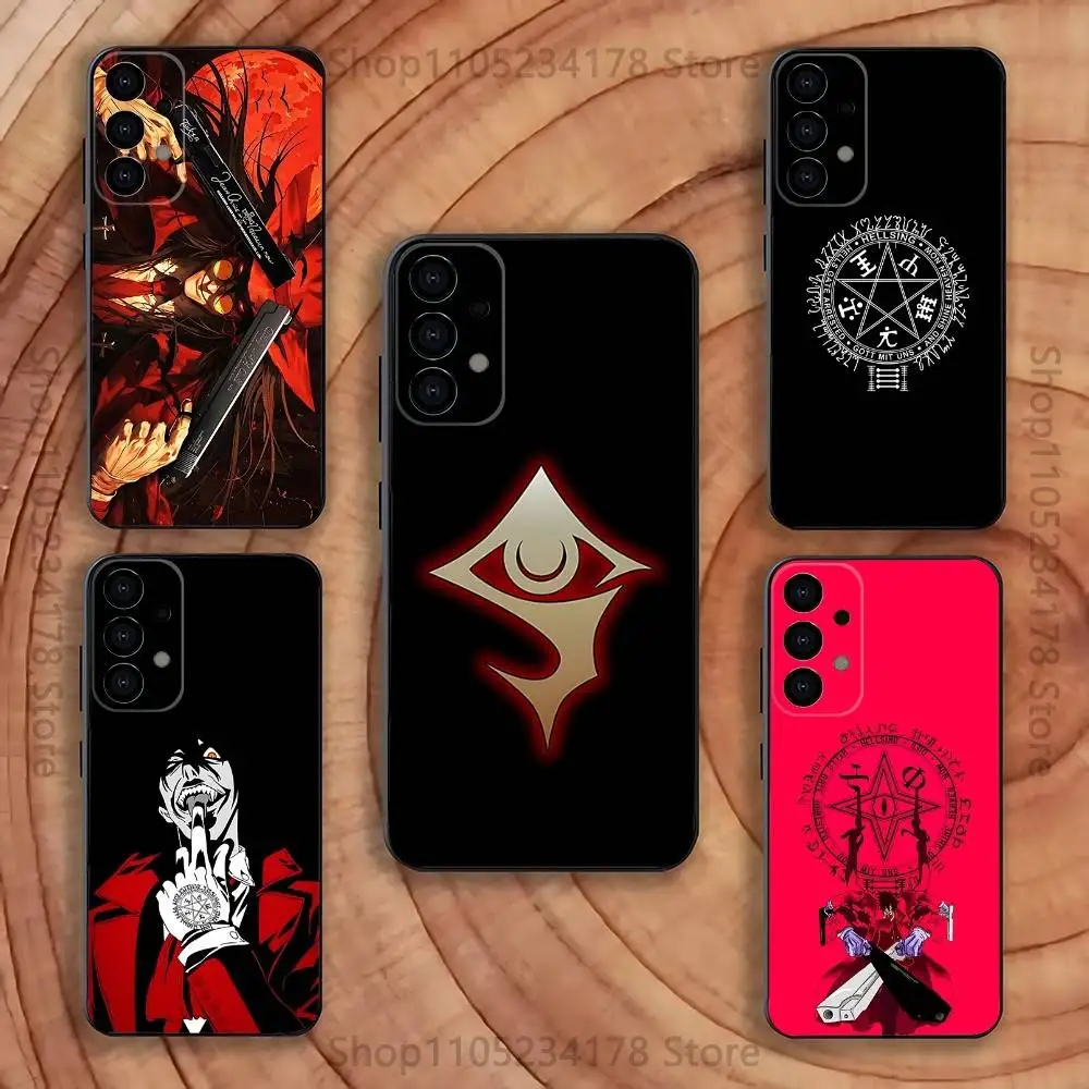 

Anime A-Alucard H-Hellsing Phone Case For Samsung S25,S24,S21,S22,S23,S30,Ultra,S20,Plus,Fe,Lite,5G Black Cover