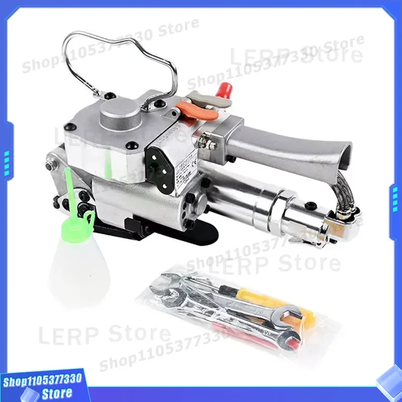 Portable Electric Strapping Machine Semi Automatic Handheld Plastic Banding Tool for Packaging Sealing Compact Design Easy