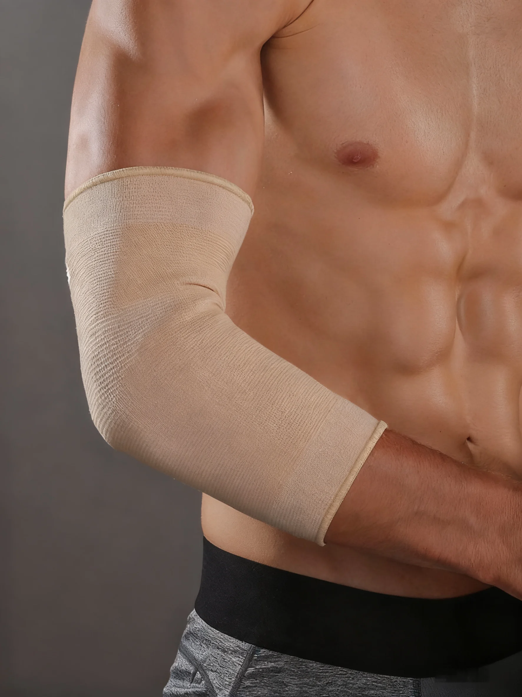 Manchon de bras de soutien de coude de Compression respirant pour femmes et hommes, 1 pièce, pour haltérophilie, basket-ball