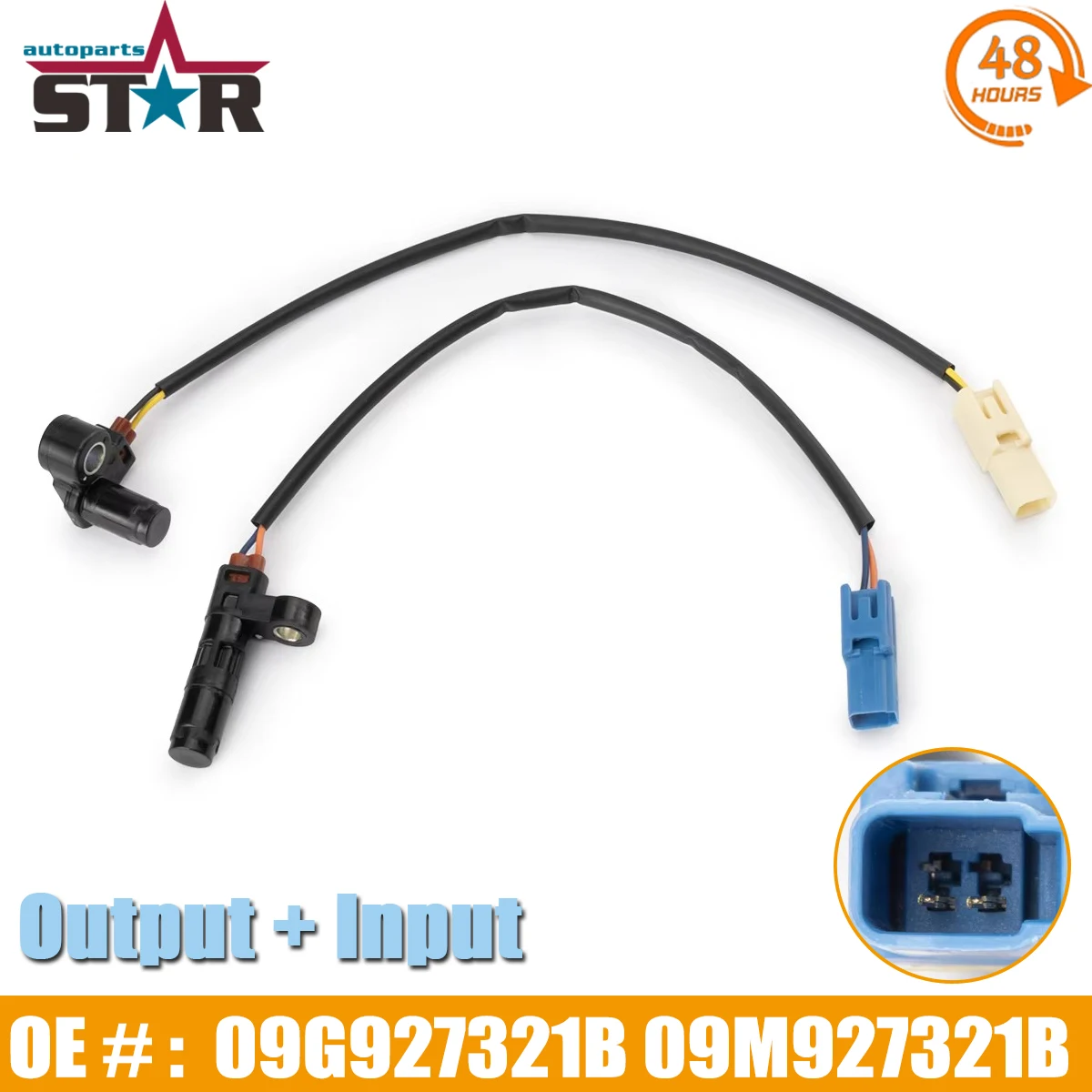 Output Input 09G Speed Sensor for VW Jetta Golf Beetle for Audi 09G927321B 09M927321B 09M-927-321-B 09G 927 321 B