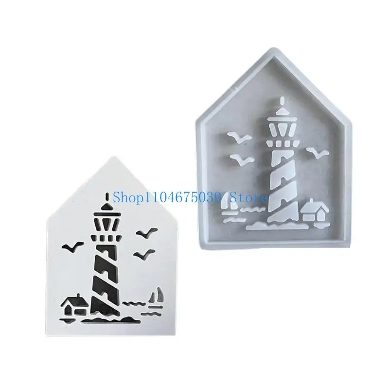 

5asd Versatile Silicone Light House Mold Perfect For Craft Enthusiasts And Beginners