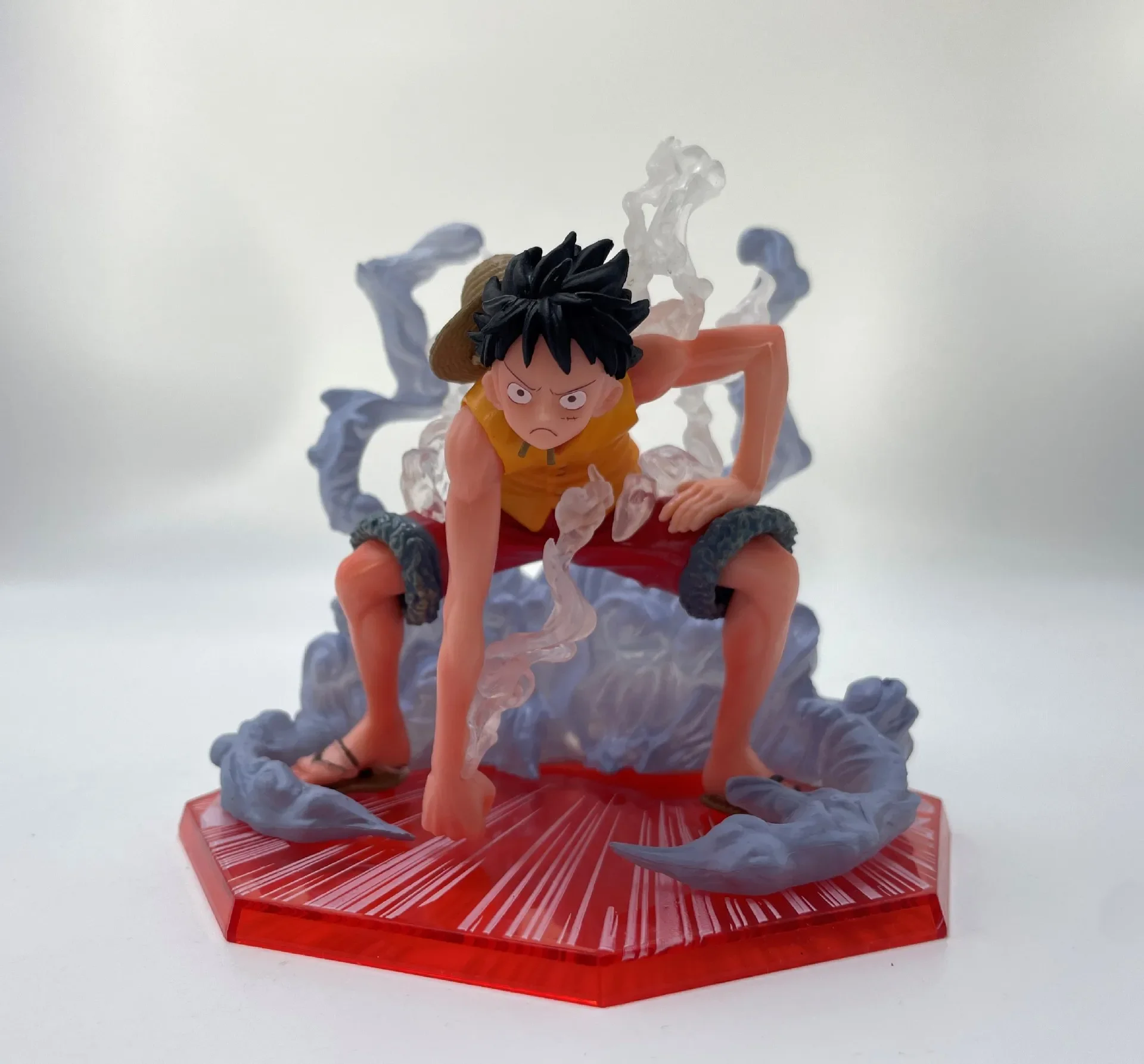 Nieuwe Een Stuk Anime Figuur Luffy Gear 2 Speelgoed Figuras Action Figuras 12 Cm Manga Beeldje Pvc Collection Model Pop gift Kinderen Speelgoed