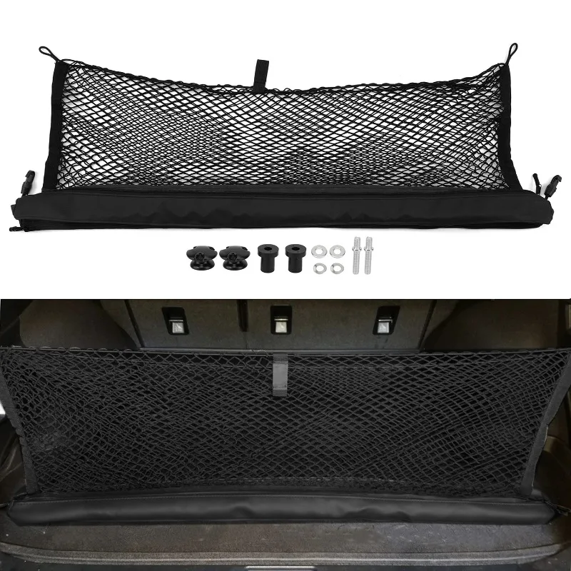 For 2020-2025 Rear Compartment Cargo Net Black Mesh F551SAN000