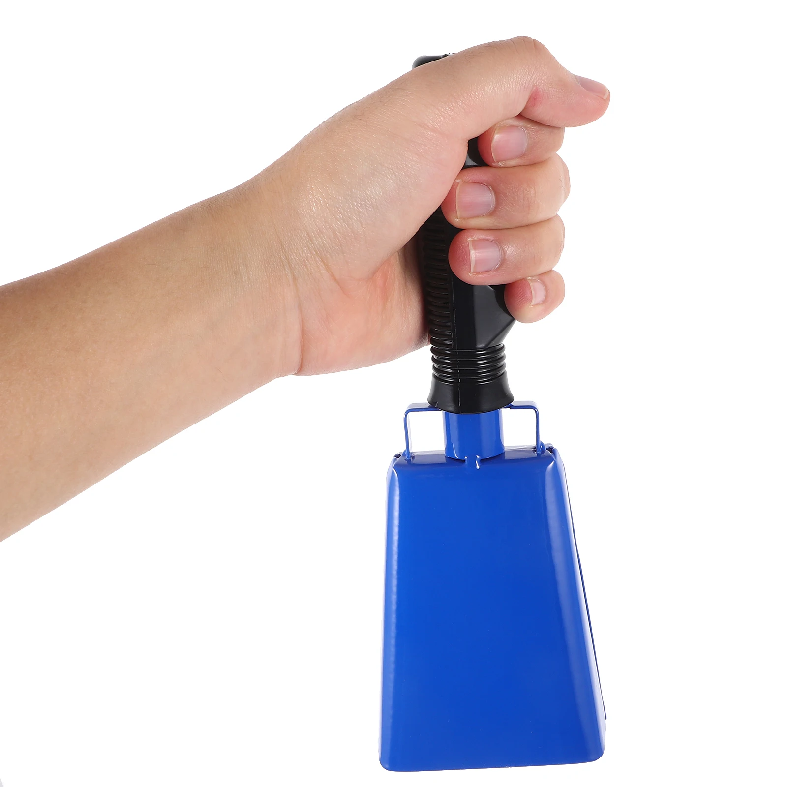 

2 Pcs Cow Bell Hand Football Game Metal Cowbell for Sports Events Loud Cheering Instruments