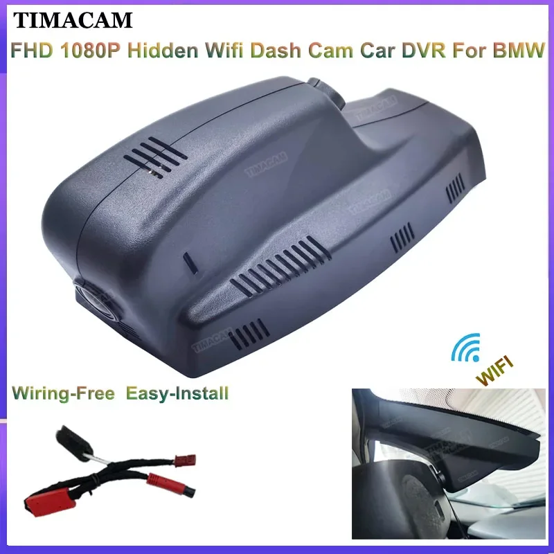 TIMACAM 1080P Plug and Play Car DVR Video Recorder For BMW X1 X3 X5 X6 E84 E83 E70 E71 M6 E63 E64 Z4 E85 E86 E89 Dash Cam Camera