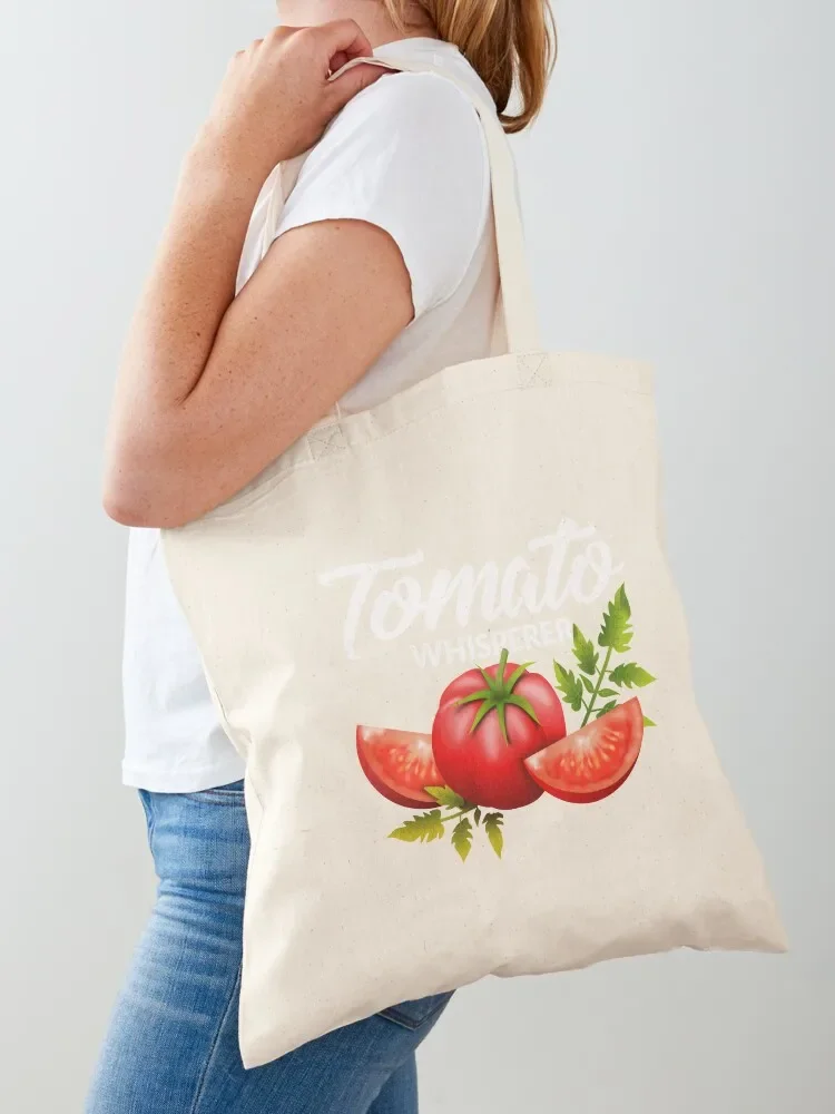 The Tomato Whisperer Gardening Tending Garden Farmers Tote Bag shopping trolley bag Handbags women Tote Bag