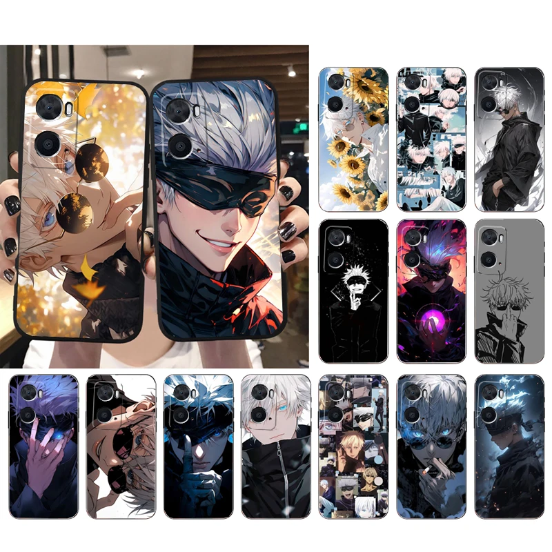 

Jujutsu Kaisen Satoru Gojo Phone Case For OPPO A77 A57S A96 A91 A54 A74 A94 A73 A78 A53S A54S A15 A16 A17 A52 A58X A98