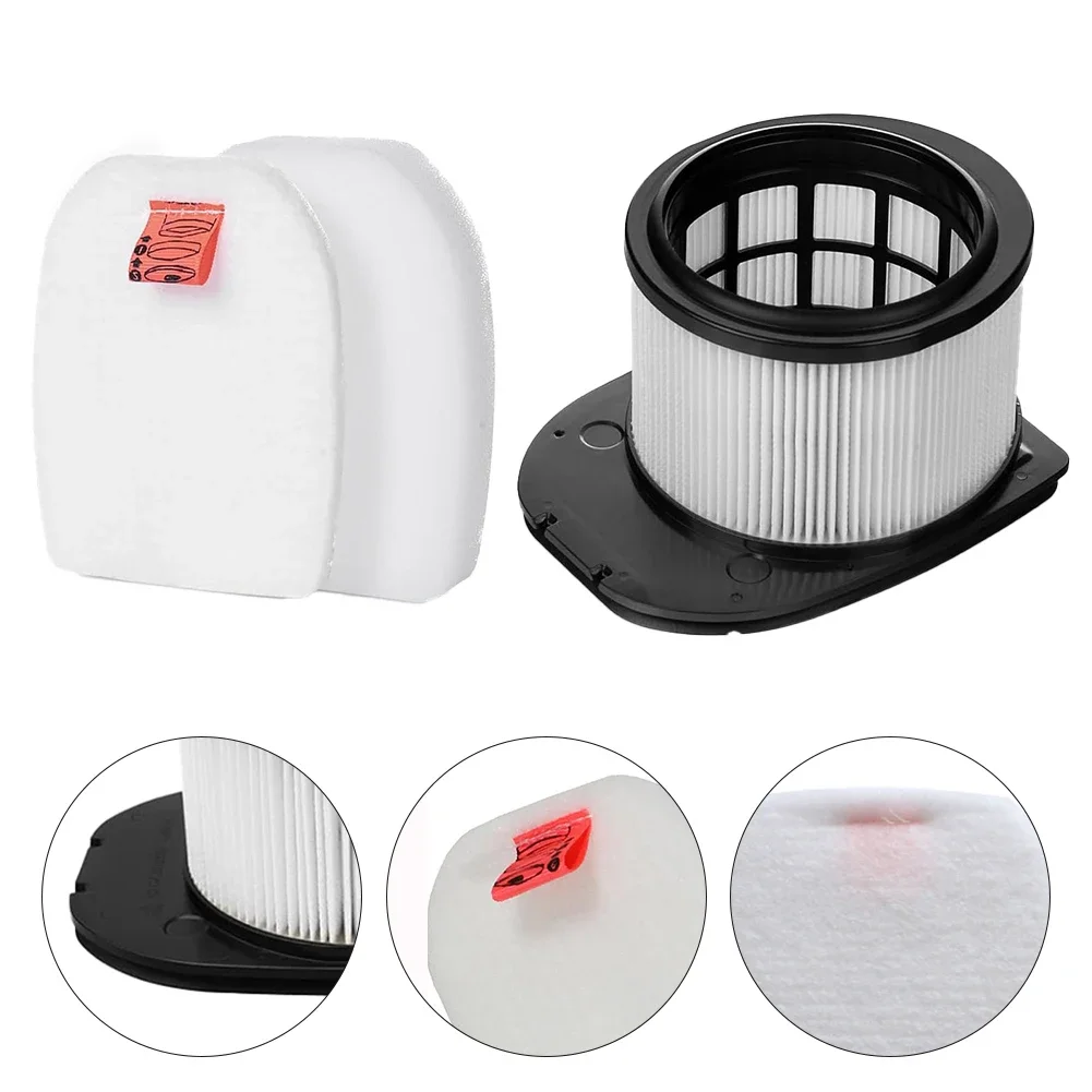 مجموعة مرشح كاملة مصممة لمكانس القرش تناسب الموديلات IS800 و IS862 وI400 وTI420 UKT مع نظام الترشيح المزدوج