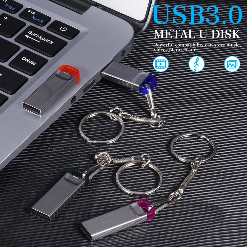 Аутентичные USB-накопители USB 3.0, 64 ГБ, 32 ГБ, USB-накопитель реальной емкости, 16 ГБ, 4 ГБ, бизнес-подарок, U-диск