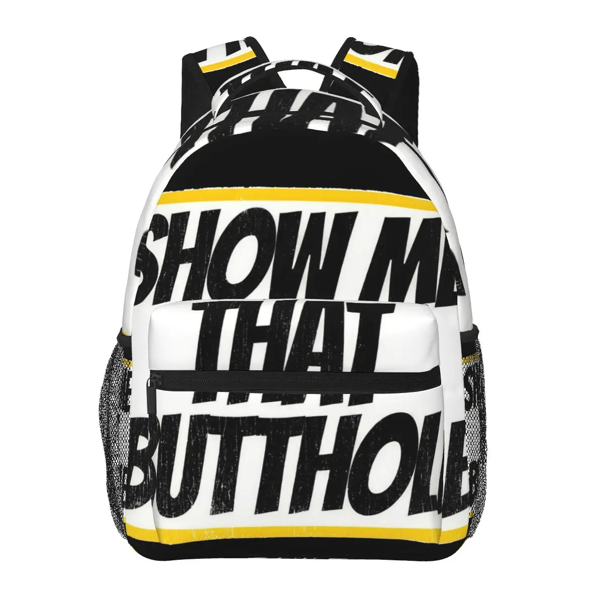 

Show Me That Butthole Casual Backpack Unisex Students Leisure Travel Computer Backpack