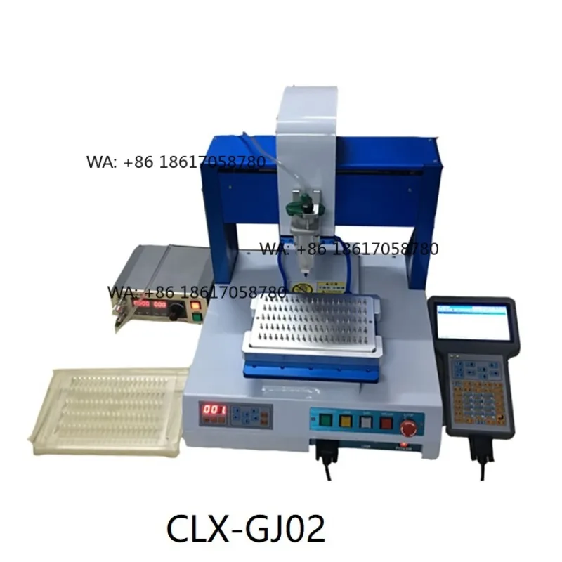 Fiber Optic Equipment Automatic Fiber Optic Epoxy Injection Machine For Fiber Optic Cable Assembly Production