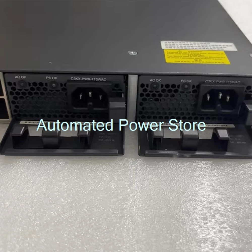 WS-C3750X-24P-L 24 Port Gigabit POE+Power Switch 100% Tested Fast Ship Perfect Work