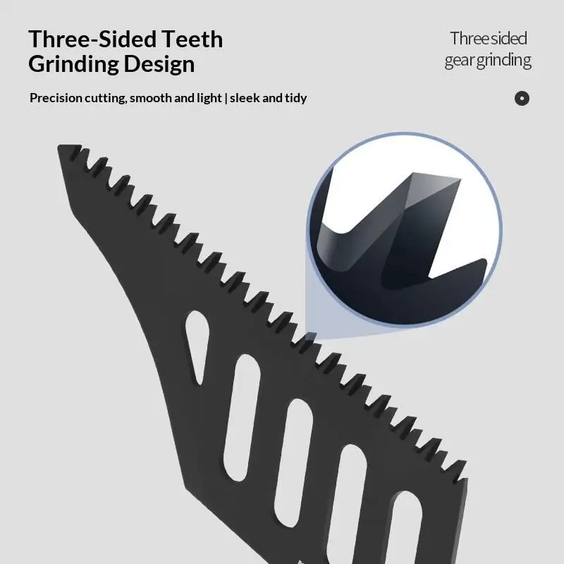 1/5Pcs T Shank Flush Cutting Replacement Blades Curved Jigsaw Blade For Precision  Precision Ground Teeth^..