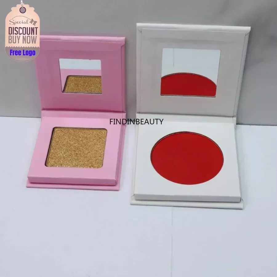 Custom DIY Single/6-colors Concealer Palette Pigmented Long Lasting Glitter Shiny Matte Waterproof Face Countour Platte Bulk