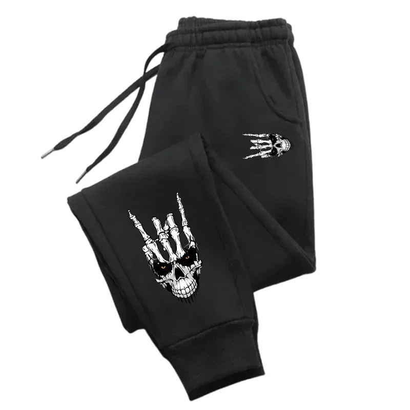 

Повседневные универсальные женские брюки с принтом Love You Gesture, модные модные брюки в стиле хип-хоп с карманами на шнурке, спортивные штаны женские