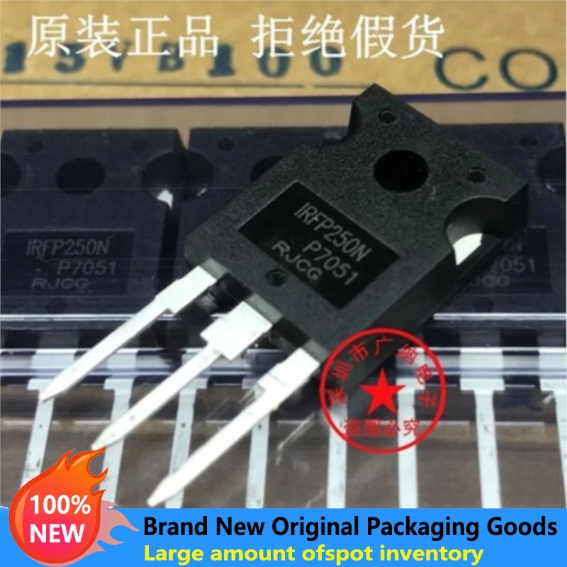 10 peças IRFP250NPBF IRFP250N MOSFET MOSFET N 200 V/30A TO-247