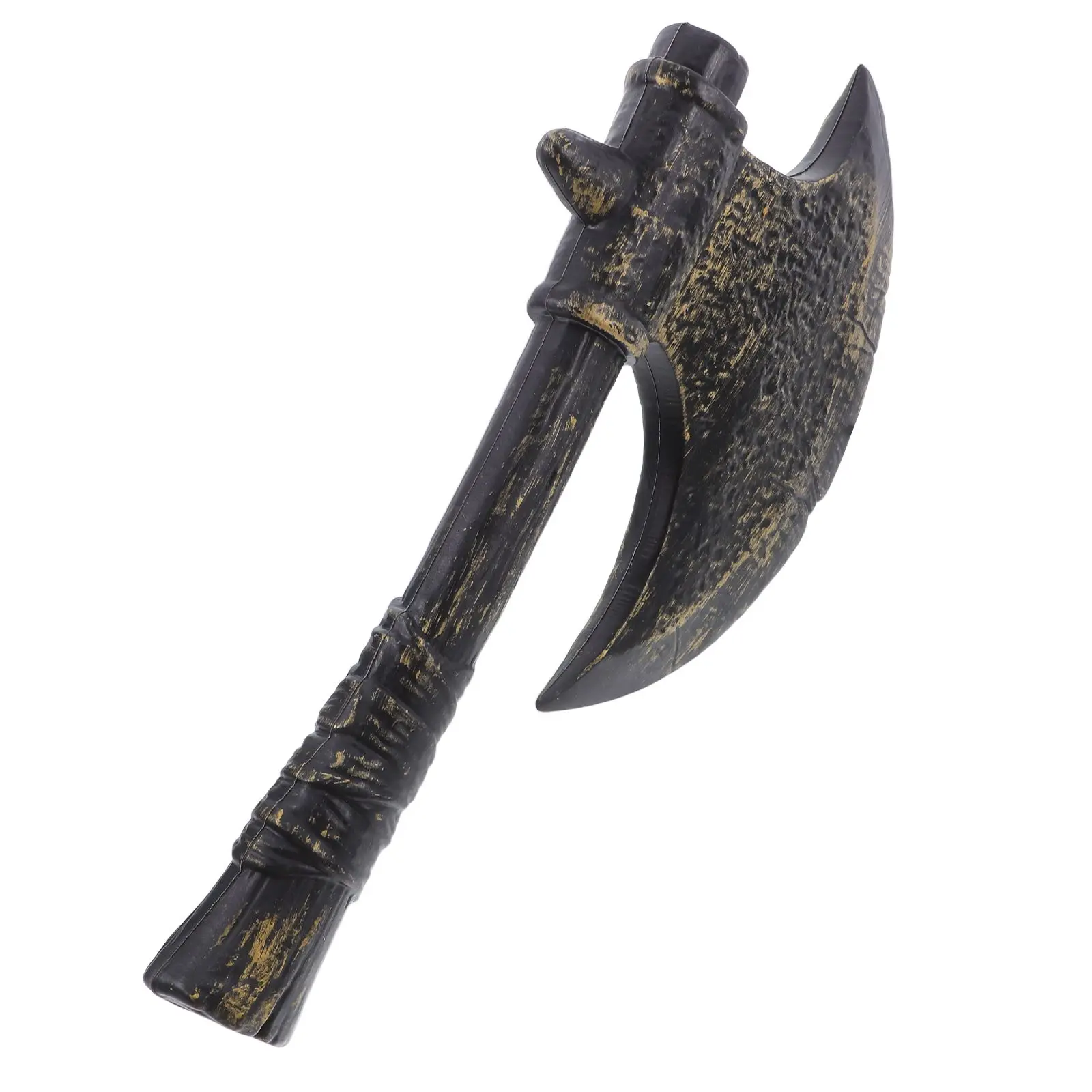 

Gangster Props Black Theme Durable Halloween Cosplay Pirate Performance Plastic Hatchet Toy Viking Accessories