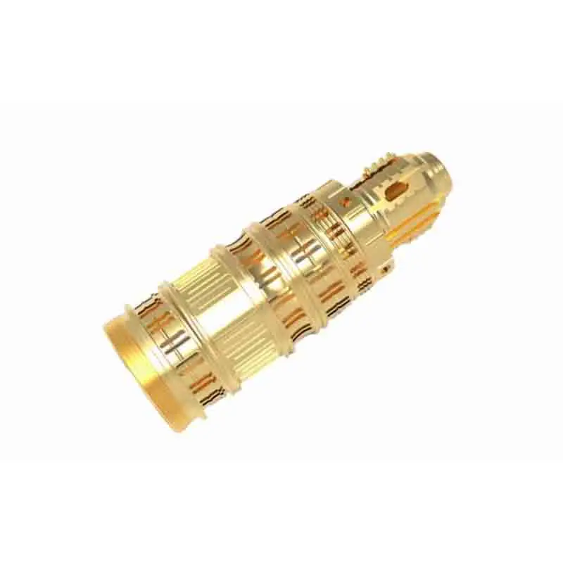 OEM Manufacturing Custom Turning Brass Accessories Cnc Laser Cutting Machining Mechanical Equipment Connectors