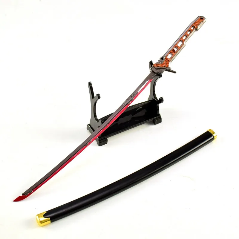 26 cm Breakout Oneindige 2077 Cyber Thermische Katana Samenwerking Spel Perifere Metalen Model Collecties Verjaardag Speelgoed voor Jongen