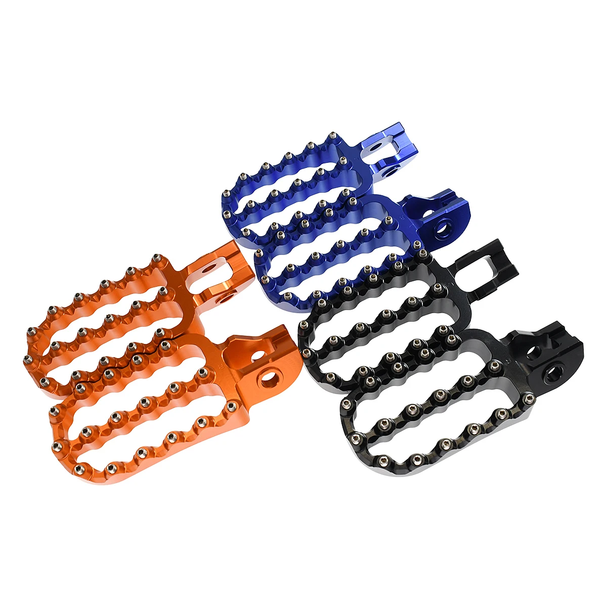 Enlarged Motorcycle Forged FootRest Footpegs Rests For KTM 125 250 SX 350 450 SX-F XC XC-F 2017-2022 2017-2023 EXC 300 EXC-F 350 - view 3
